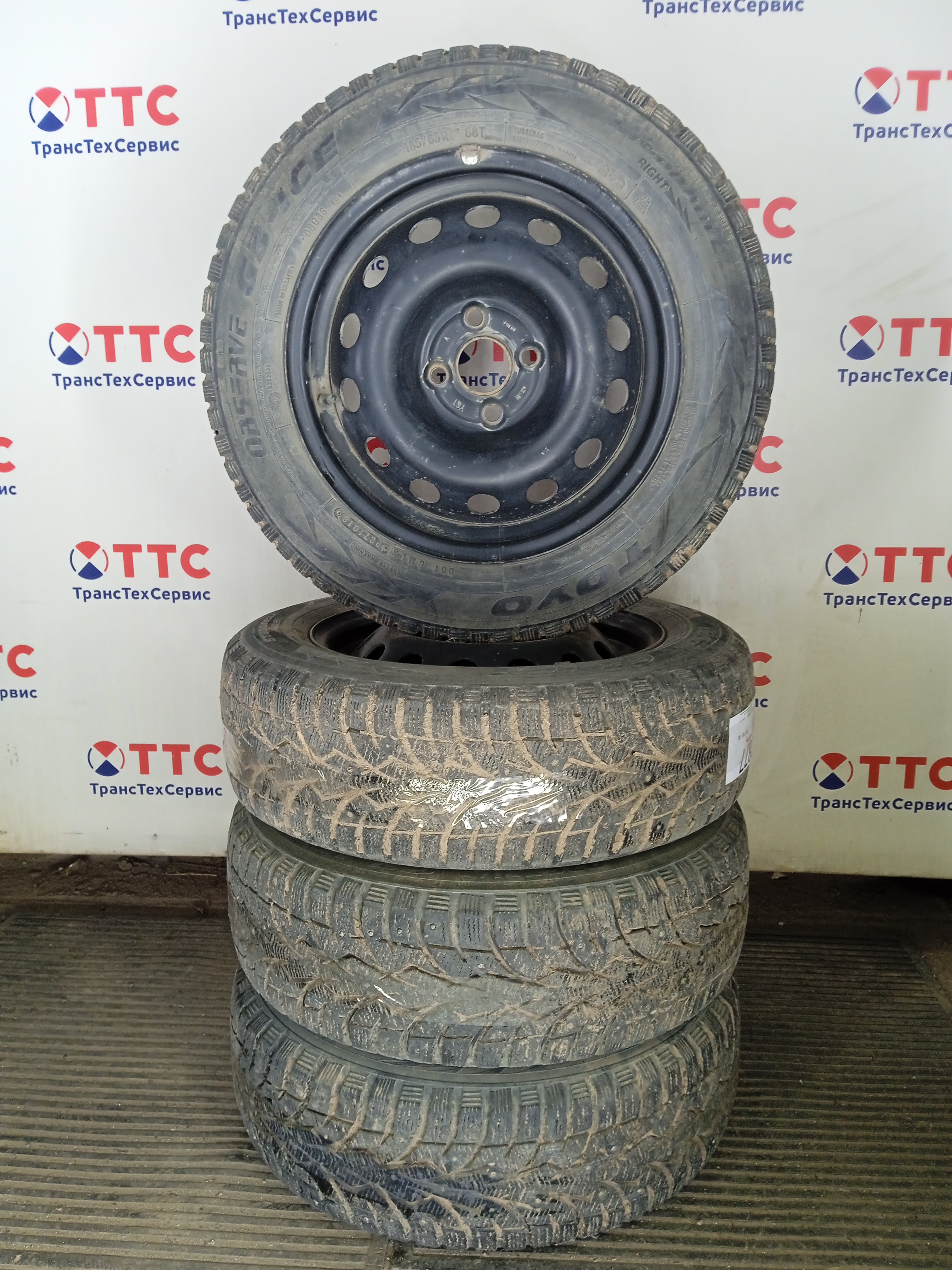 Шины Б\У Toyo Observe G3 ice 185/65 R1