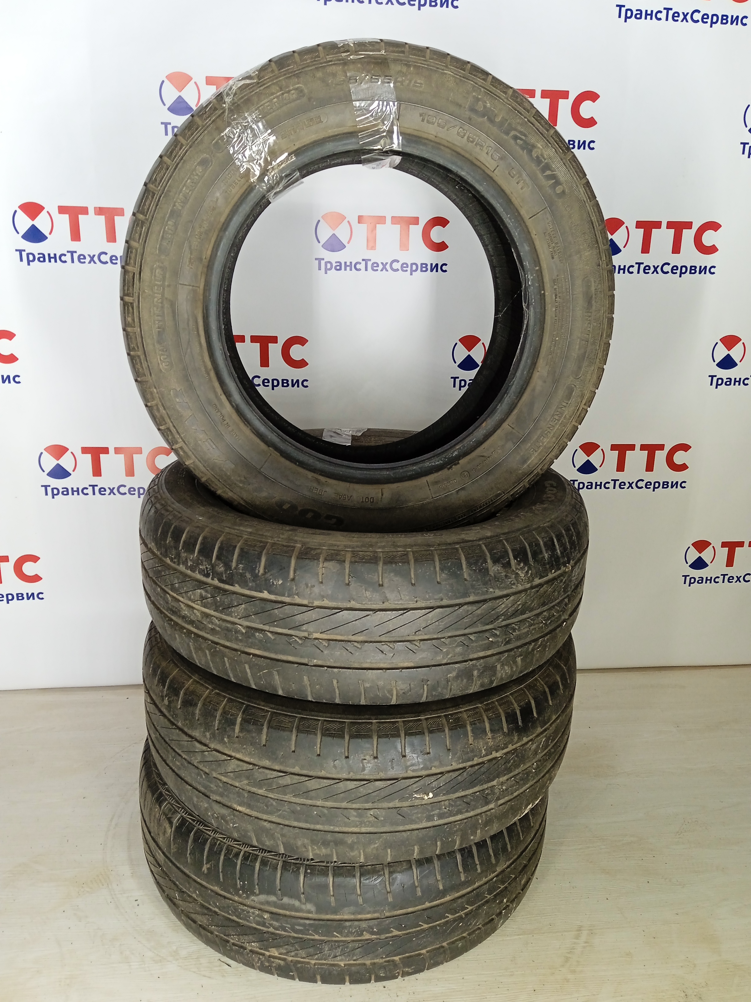 Шины Б\У GOODYEAR Duragrip 195/65 R15 